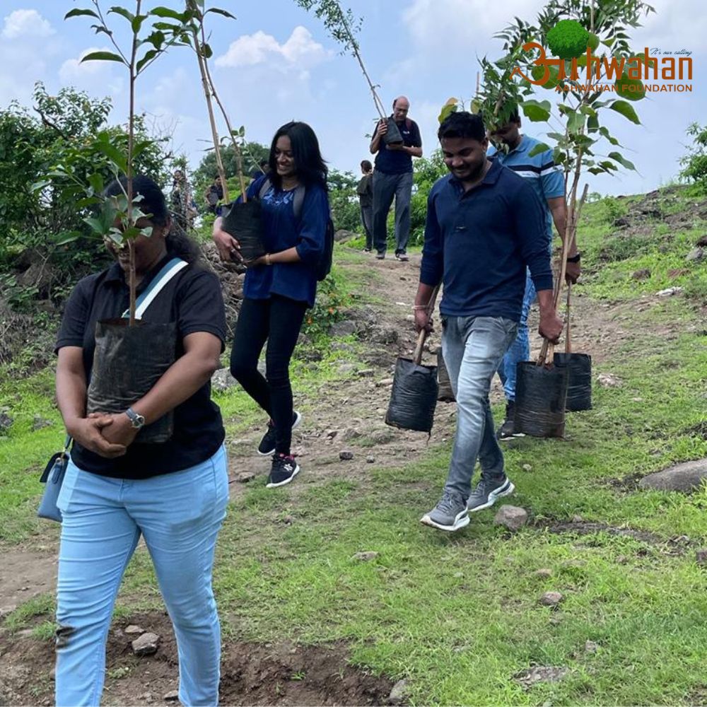 Tree Plantation Programmed in Malhargad Maharashtra